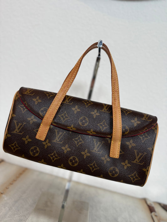 Pre-owned Authentic Louis Vuitton Sonatine Monogram Handbag