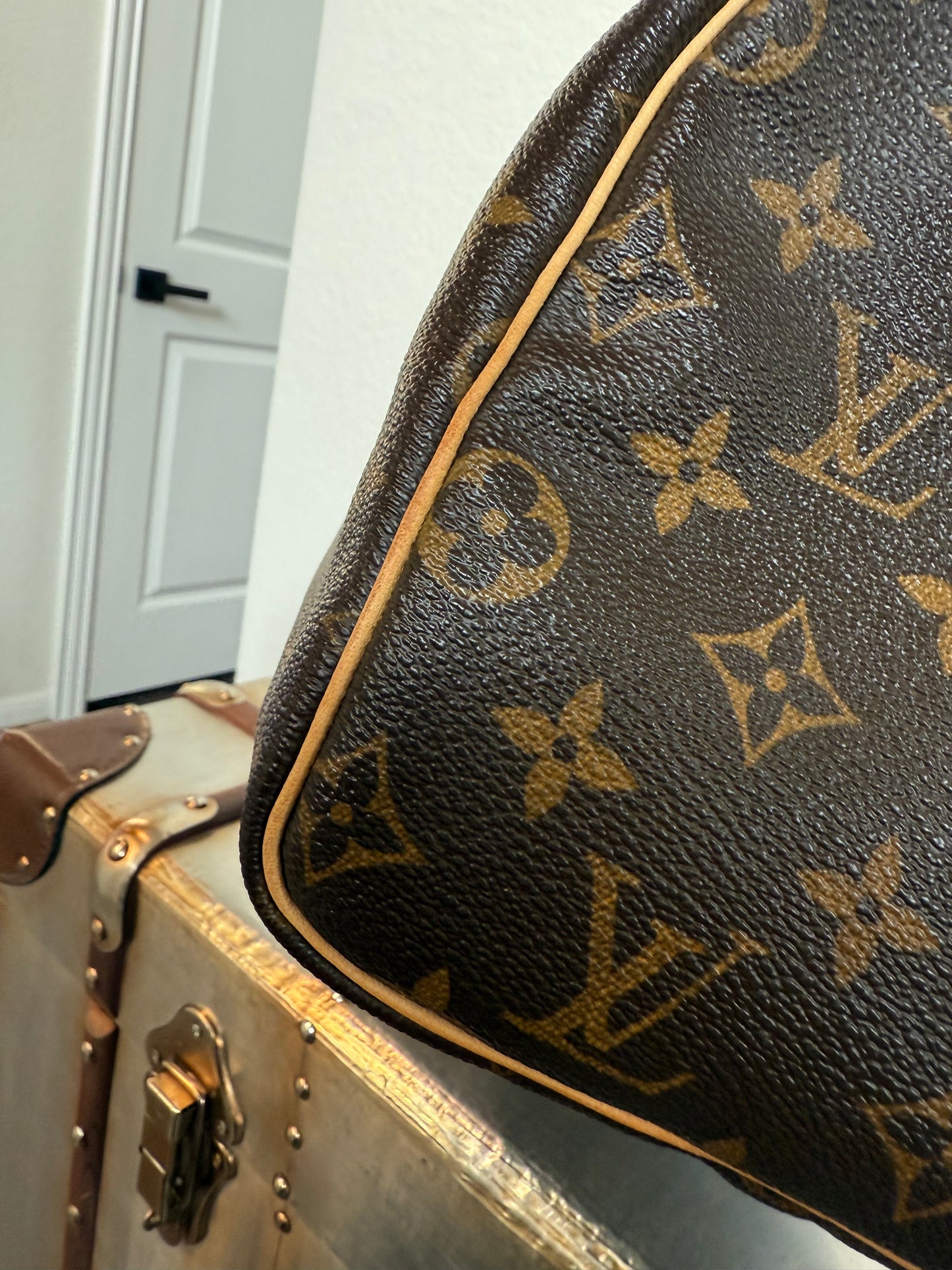 Pre-owned Authentic Louis Vuitton Speedy 30 Monogram Crossbody Bag