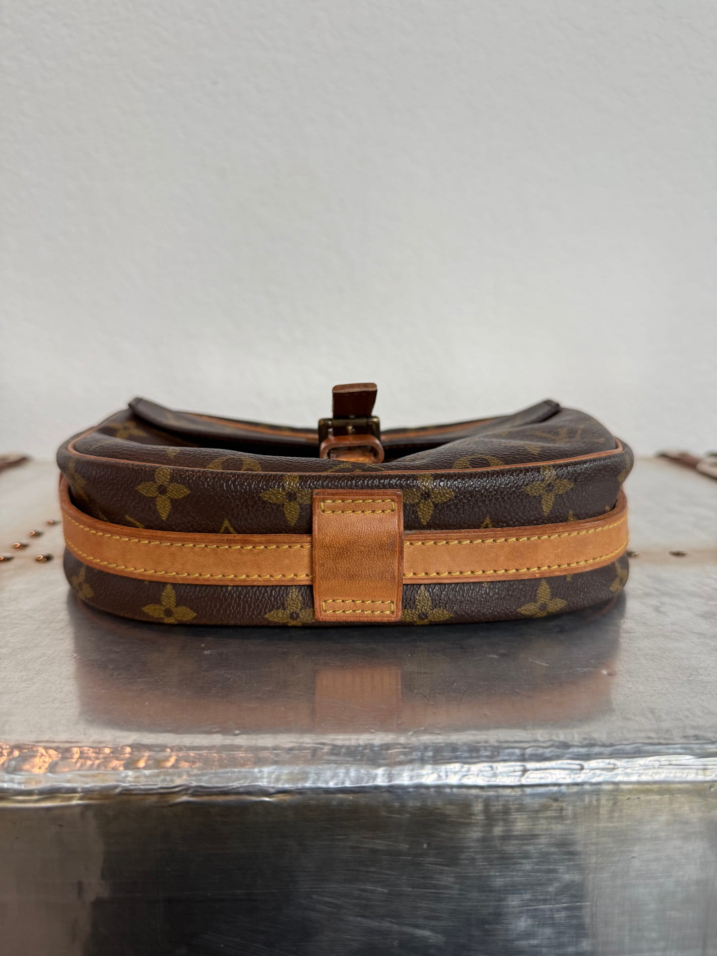 Pre-owned Authentic Louis Vuitton Jeune Fille PM Monogram Crossbody Bag