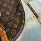 Pre-owned Authentic Louis Vuitton Chantilly GM Monogram Crossbody Bag