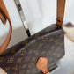 Pre-owned Louis Vuitton Cartouchiere MM Monogram Shoulder / Crossbody Bag