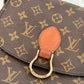 Pre-owned Authentic Louis Vuitton Saint Cloud MM Monogram Shoulder / Crossbody Bag