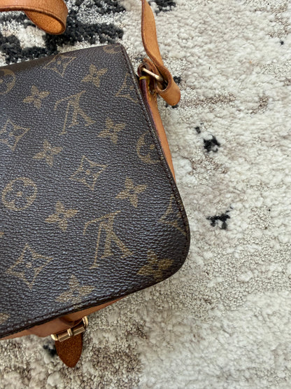 Pre-owned Louis Vuitton Cartouchiere PM Monogram Shoulder / Crossbody Bag