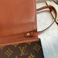 Pre-owned Authentic Louis Vuitton Bordeaux 27 2-Way Clutch / Shoulder Bag