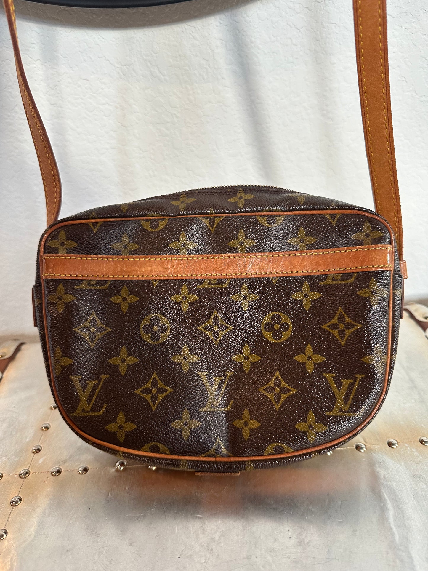 Pre-owned Authentic Louis Vuitton Jeune Fille PM Monogram Crossbody Bag