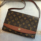 Pre-owned Authentic Louis Vuitton Bordeaux 2-Way Clutch / Shoulder Bag