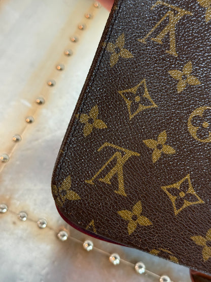 Pre-owned Louis Vuitton Cartouchiere MM Monogram Shoulder / Crossbody Bag
