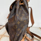 Pre-owned Authentic Louis Vuitton Montsouris MM Monogram Backpack