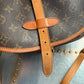 Pre-owned Authentic Louis Vuitton Saumur 30 Monogram Crossbody Bag