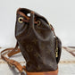 Pre-owned Authentic Louis Vuitton Montsouris Mini Monogram Backpack