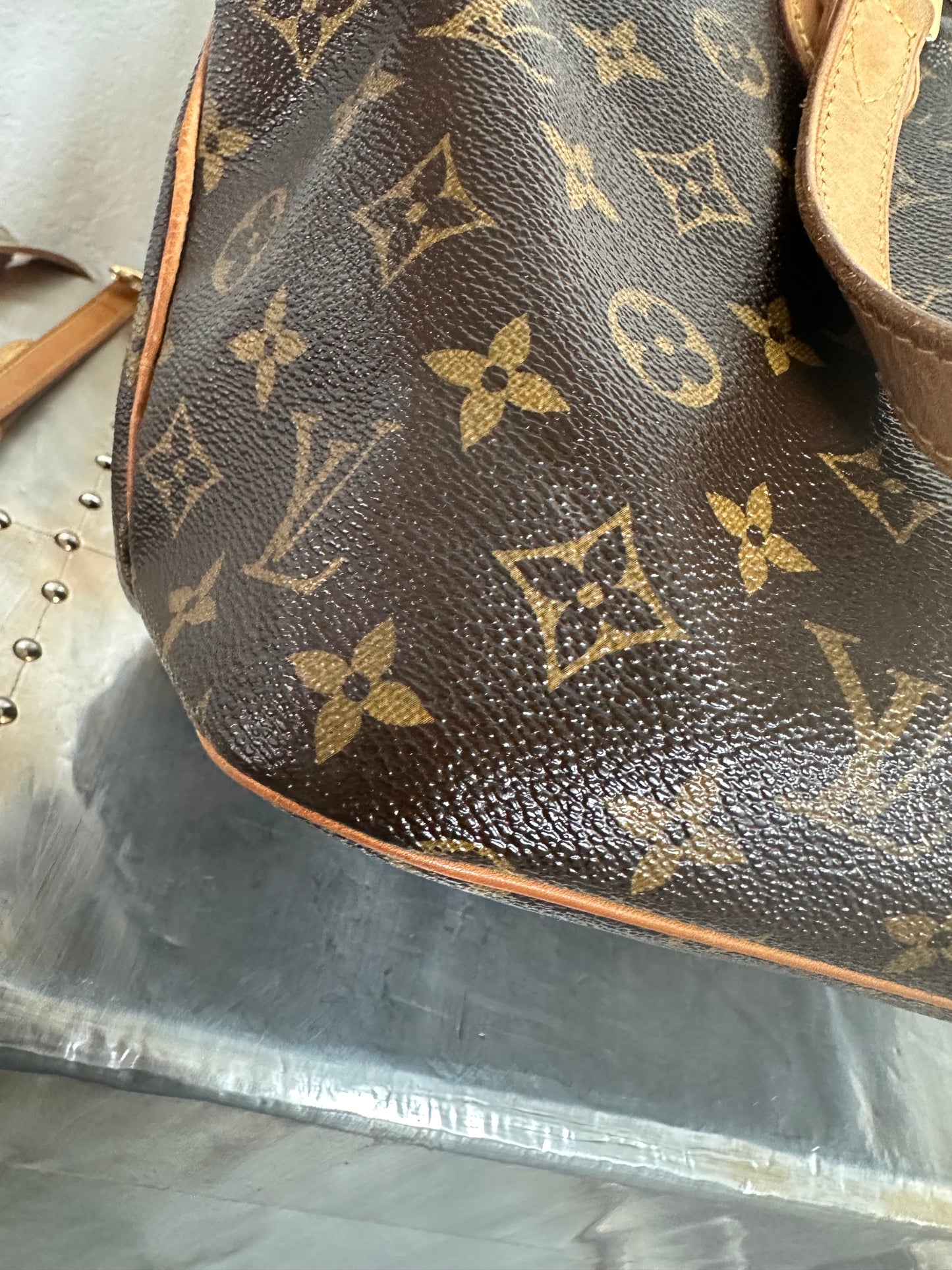 Pre-owned Louis Vuitton Palermo PM Monogram Shoulder Bag