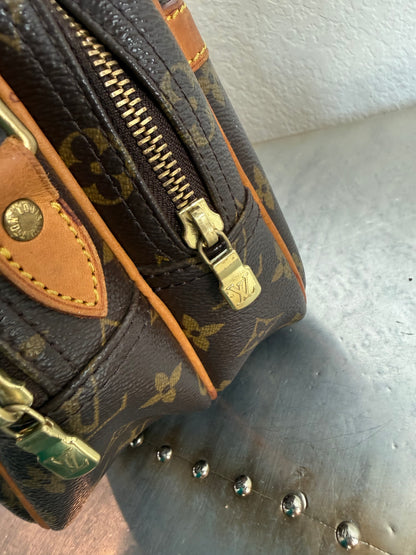 Pre-owned Authentic Louis Vuitton Reporter PM Monogram Shoulder / Crossbody Bag