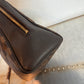 Pre-owned Authentic Louis Vuitton Brera Damier Ebene Handbag