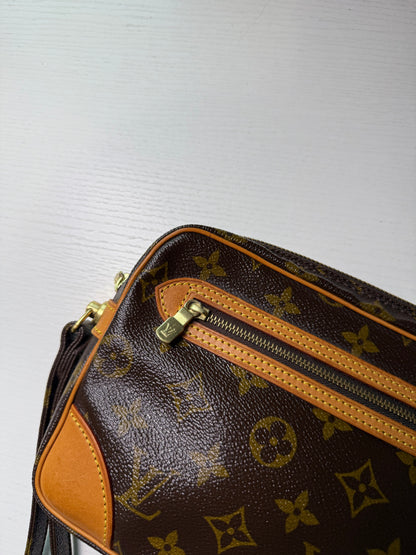 Pre-owned Authentic Louis Vuitton Marly Dragonne GM Monogram Clutch / Handbag