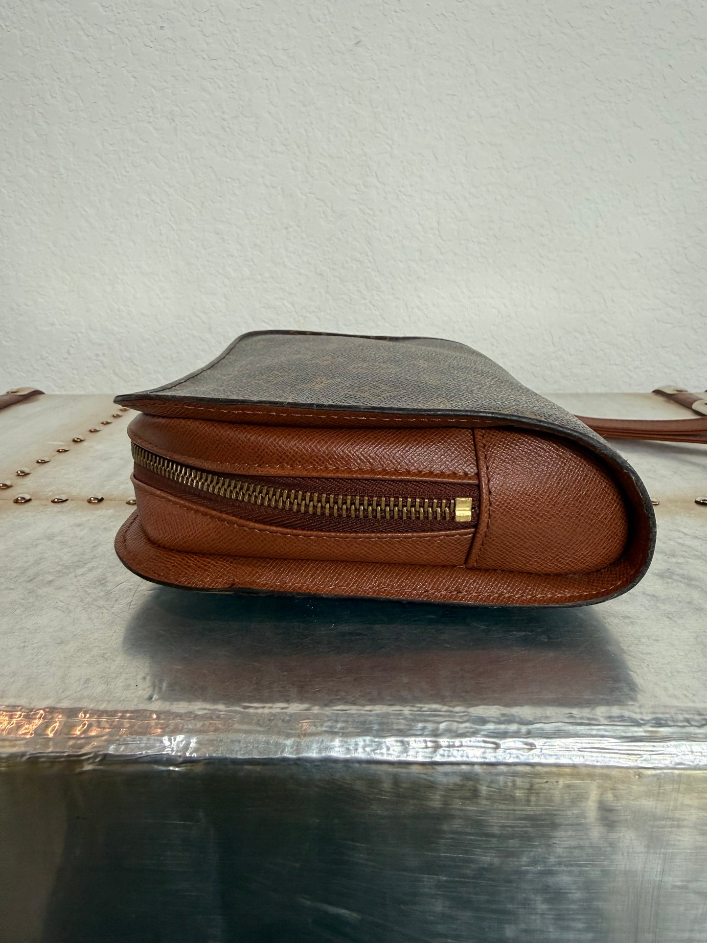 Pre-owned Authentic Louis Vuitton Monogram Orsay Clutch Handbag