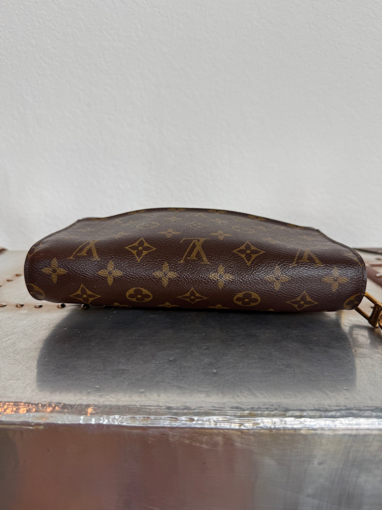 Pre-owned Authentic Louis Vuitton Monogram Orsay Clutch Handbag