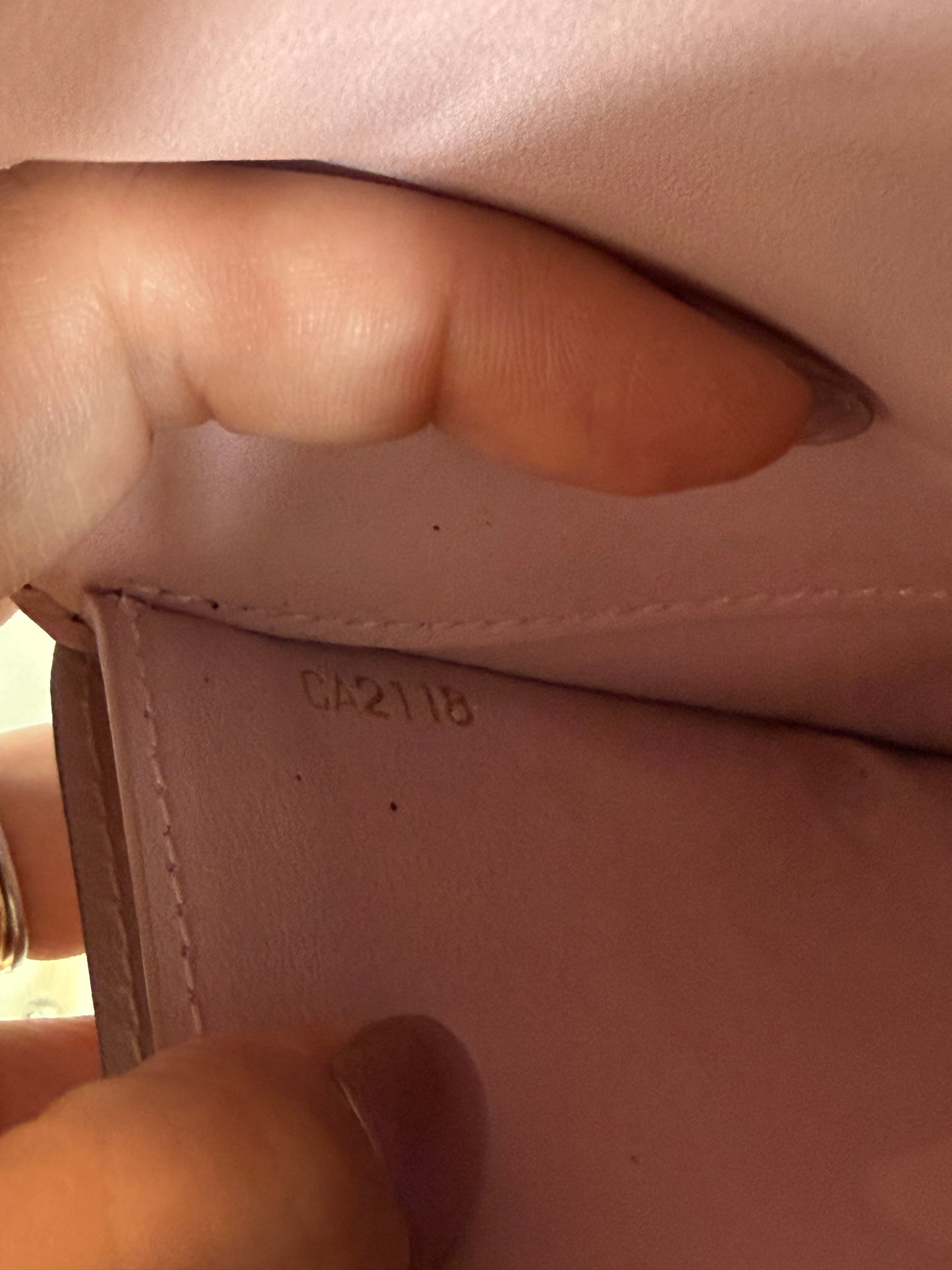 Pre-owned Authentic Louis Vuitton Flore Monogram Long Wallet