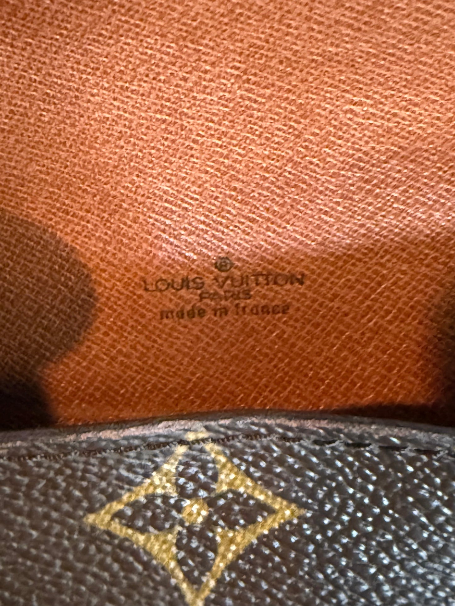 Pre-owned Authentic Louis Vuitton Saint Cloud PM Monogram Crossbody Bag