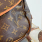 Pre-owned Authentic Louis Vuitton Monogram Saumur 35 Crossbody Bag
