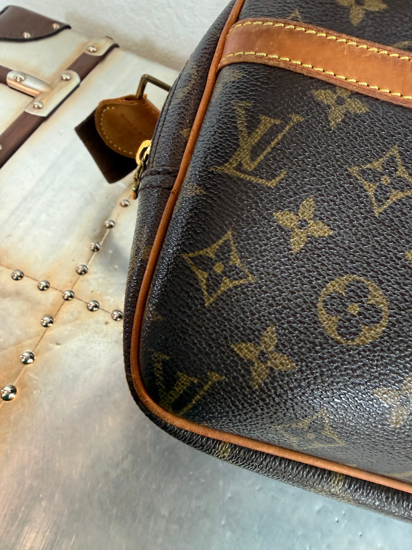 Pre-owned Authentic Louis Vuitton Reporter PM Monogram Shoulder / Crossbody Bag