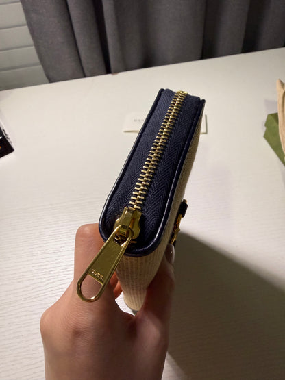 Gucci Horsebit 1955 Zip Around Wallet