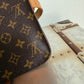 Pre-owned Louis Vuitton Cartouchiere MM Monogram Shoulder / Crossbody Bag