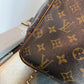 Pre-owned Authentic Louis Vuitton Deauville Monogram Handbag