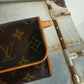 Pre-owned Authentic Louis Vuitton Pochette Twin MM Monogram Shoulder Bag