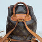 Pre-owned Authentic Louis Vuitton Montsouris Mini Monogram Backpack