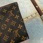 Pre-owned Authentic Louis Vuitton Bordeaux 2-Way Clutch / Shoulder Bag