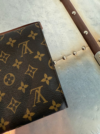 Pre-owned Authentic Louis Vuitton Bordeaux 2-Way Clutch / Shoulder Bag