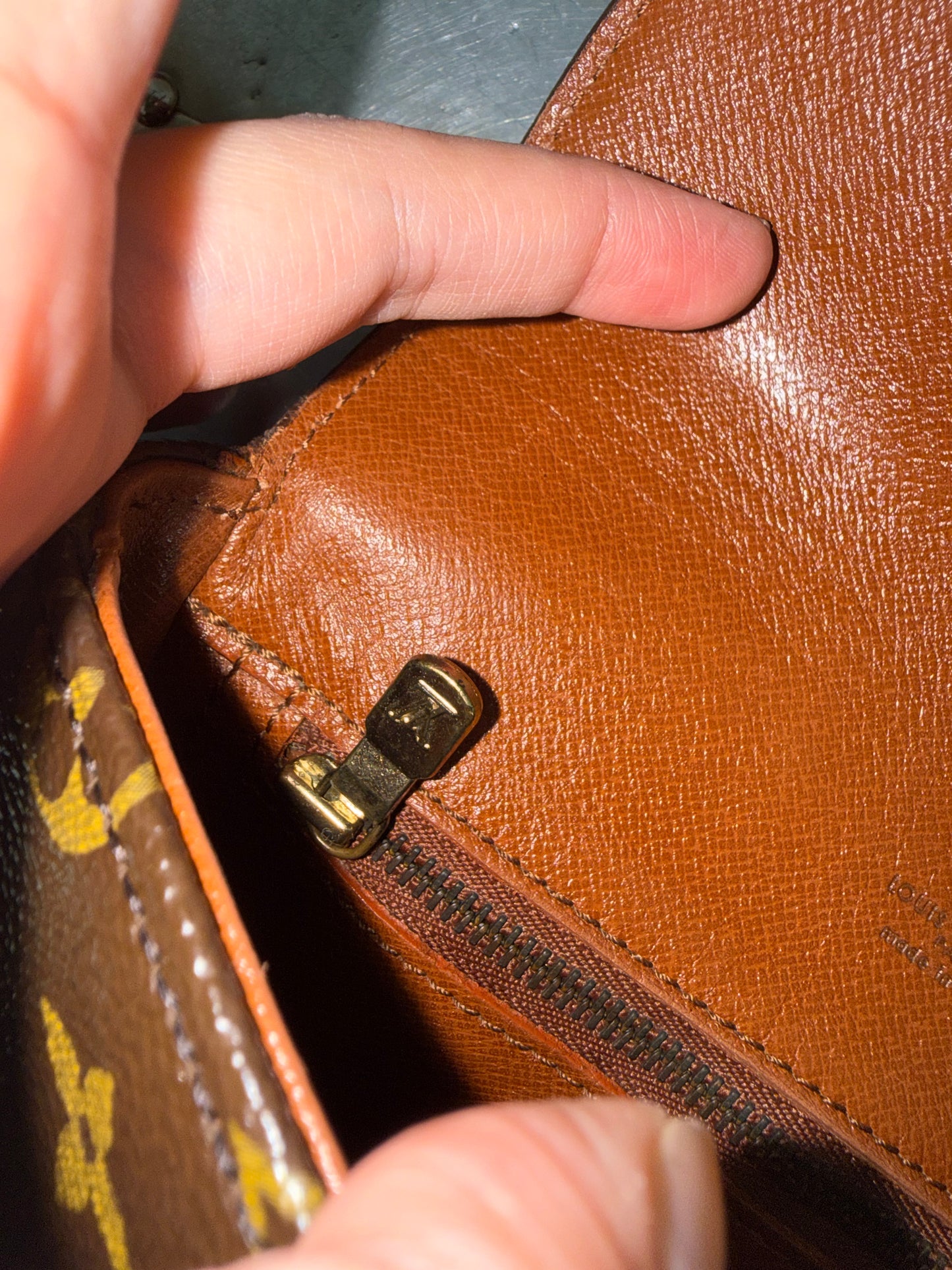 Pre-owned Authentic Louis Vuitton Chantilly PM Monogram Crossbody Bag