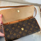 Pre-owned Authentic Louis Vuitton Pochette Twin GM Monogram Shoulder Bag