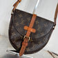 Pre-owned Authentic Louis Vuitton Chantilly PM Monogram Crossbody Bag