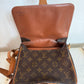 Pre-owned Louis Vuitton Cartouchiere MM Monogram Shoulder / Crossbody Bag