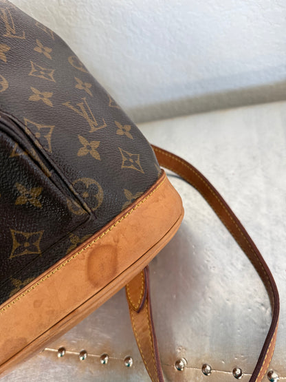 Pre-owned Authentic Louis Vuitton Montsouris MM Monogram Backpack