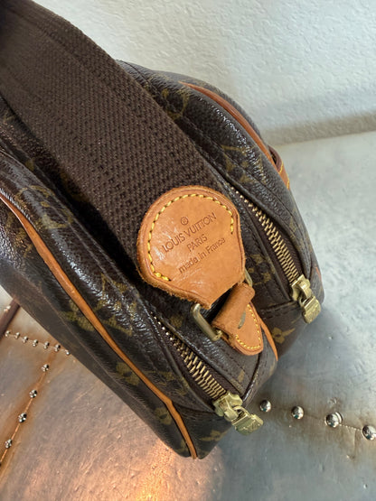 Pre-owned Authentic Louis Vuitton Reporter PM Monogram Shoulder / Crossbody Bag