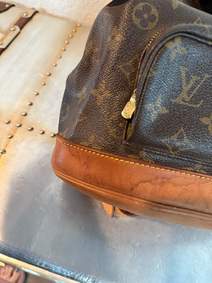 Pre-owned Authentic Louis Vuitton Montsouris MM Monogram Backpack