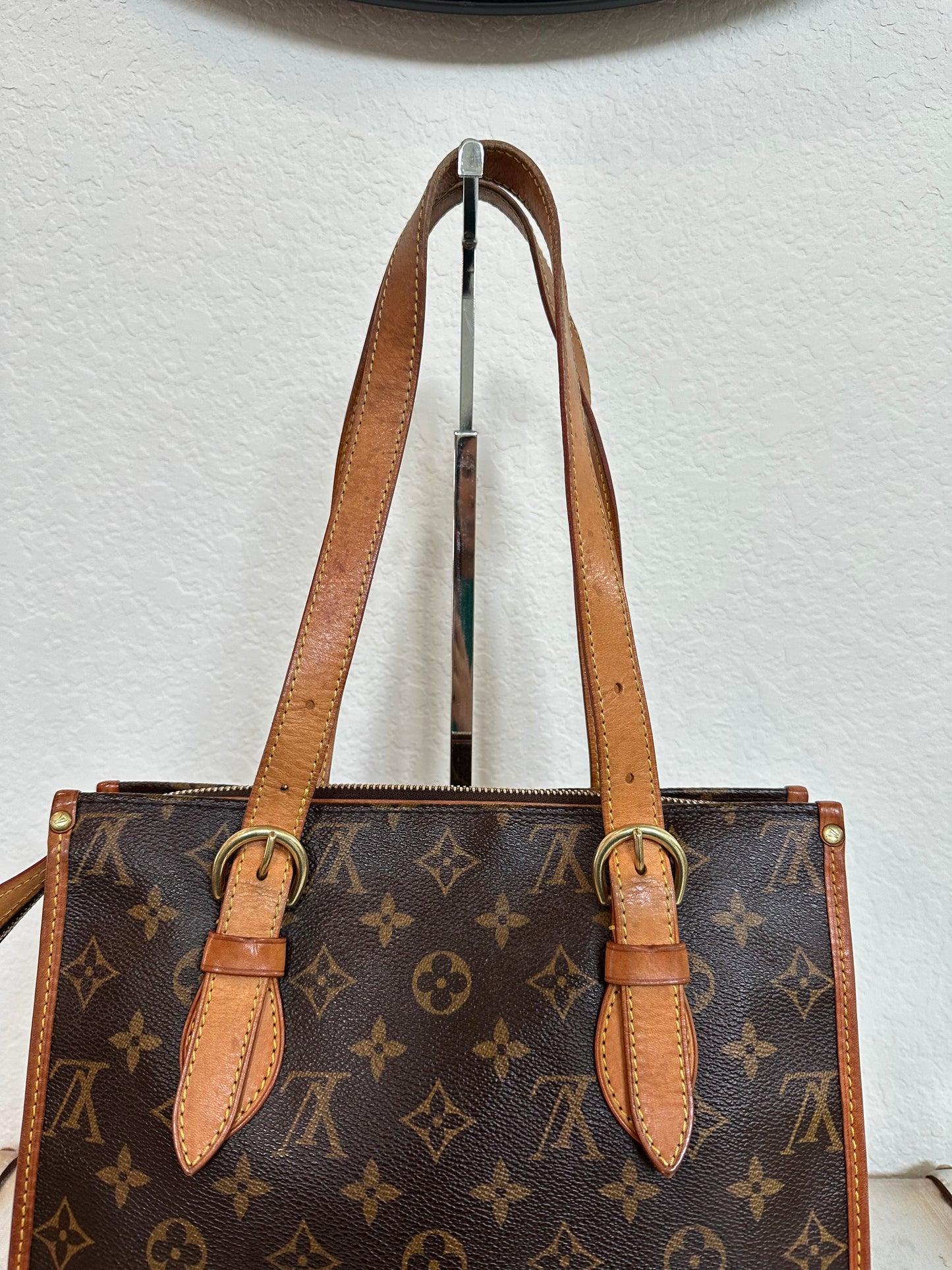 Pre-owned Authentic Louis Vuitton Popincourt Haut Monogram Tote / Shoulder Bag