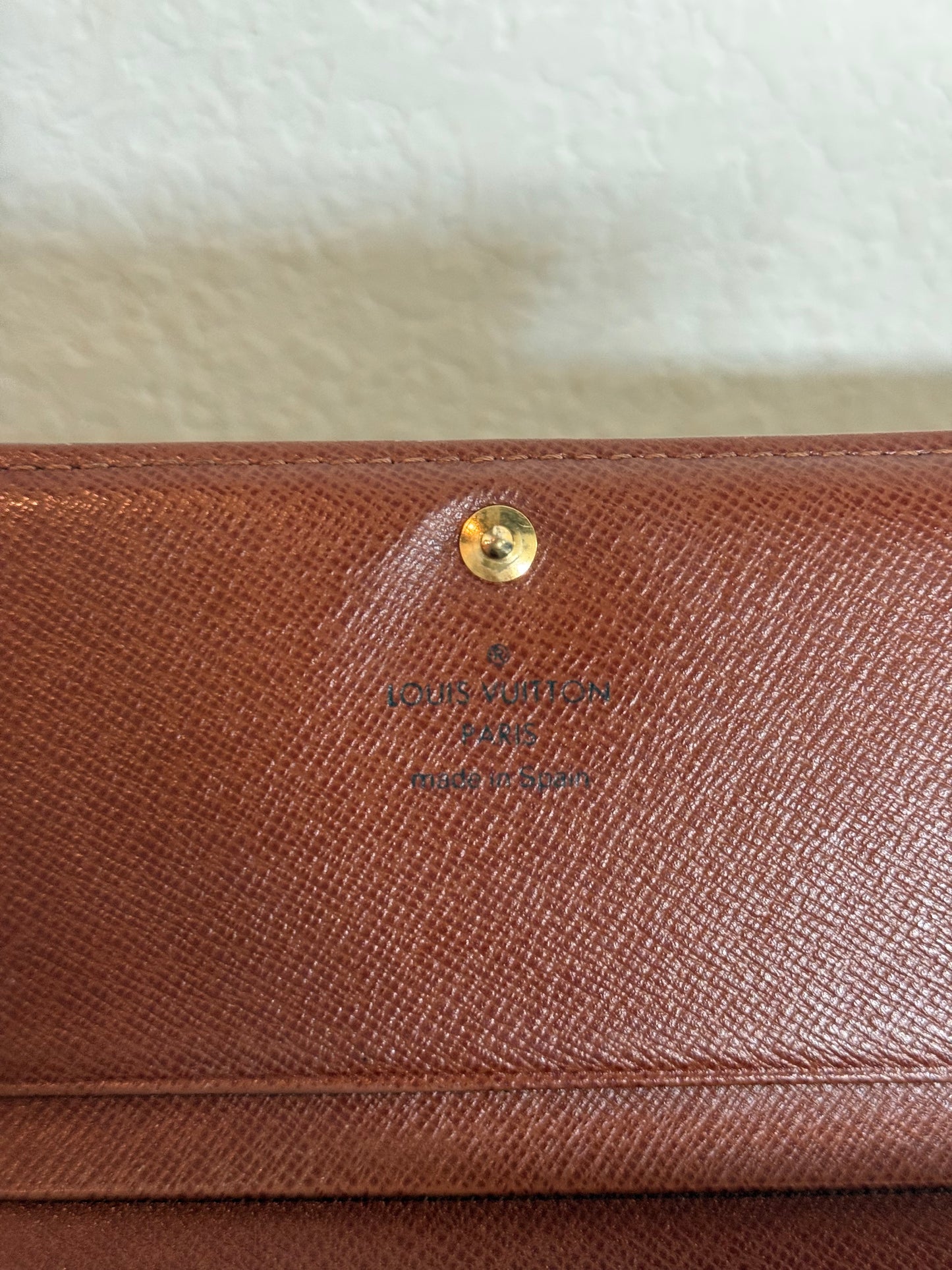Pre-owned Authentic Louis Vuitton Porte Monnaie Monogram Billet Wallet
