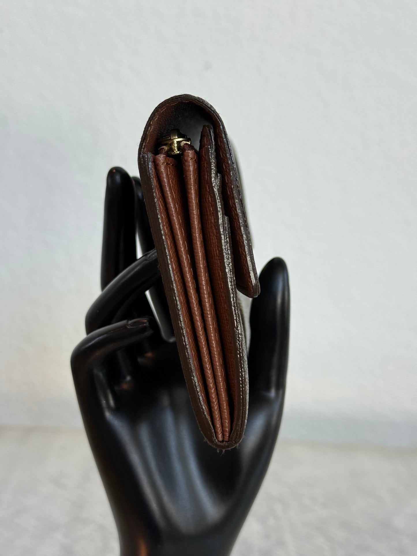 Pre-owned Authentic Louis Vuitton Portefeuille Sarah Monogram Long Wallet