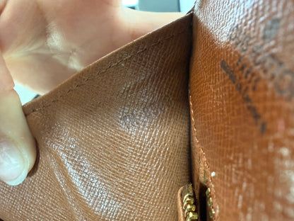 Pre-owned Authentic Louis Vuitton Monogram Dame Clutch Handbag
