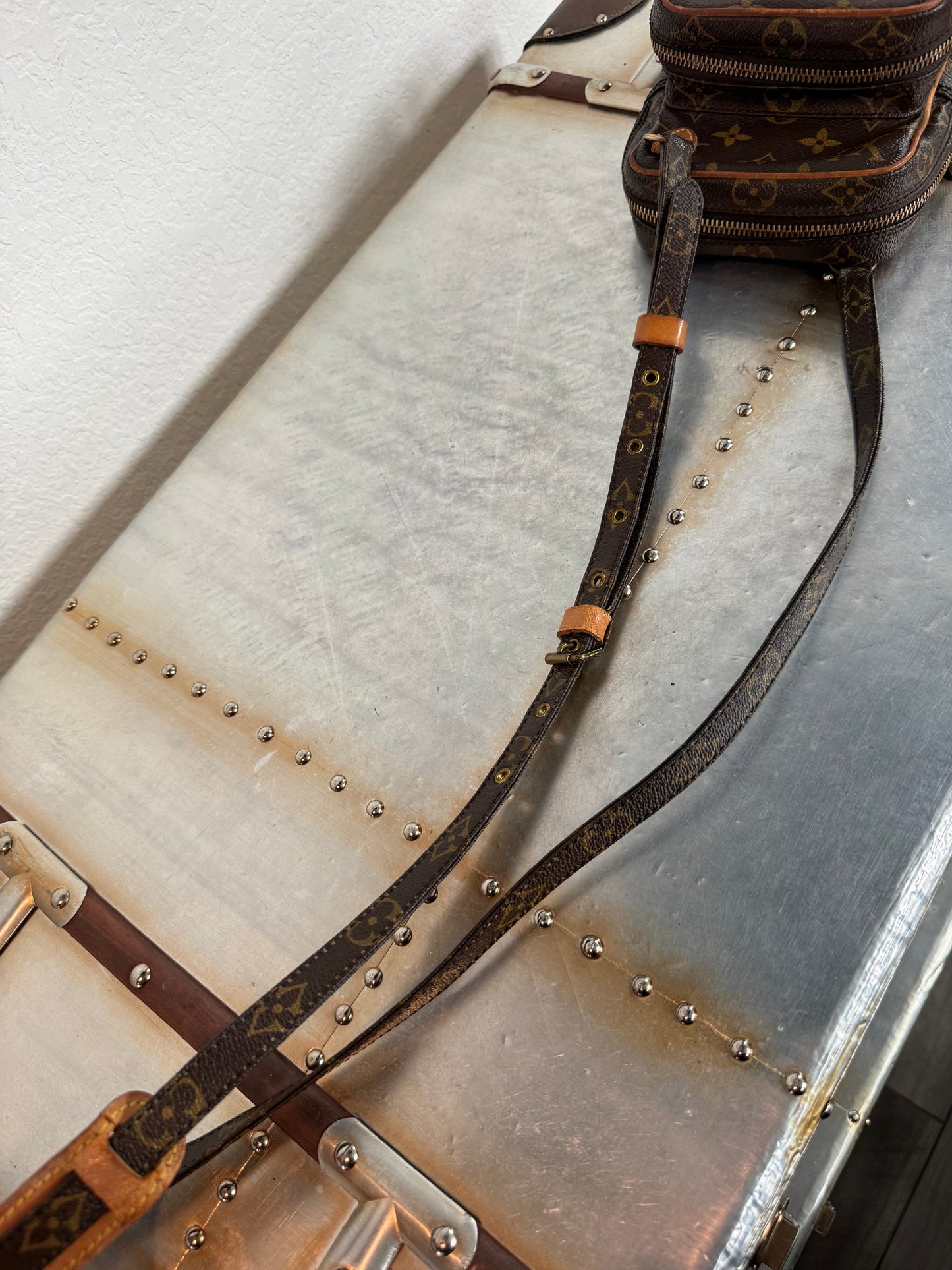 Pre-owned Louis Vuitton Mini Amazon Monogram Crossbody Bag