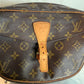 Pre-owned Authentic Louis Vuitton Jeune Fille PM Monogram Crossbody Bag
