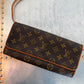 Pre-owned Authentic Louis Vuitton Pochette Twin GM Monogram Shoulder Bag