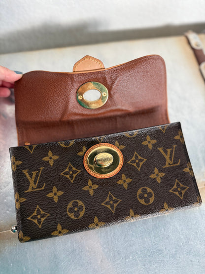 Pre-owned Authentic Louis Vuitton Boetie Monogram Long Wallet