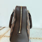 Pre-owned Authentic Louis Vuitton Brera Damier Ebene Handbag