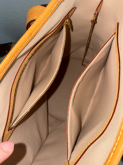 Pre-owned Authentic Louis Vuitton Bucket GM Monogram Shoulder Tote Bag