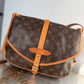 Pre-owned Authentic Louis Vuitton Saumur 30 Monogram Crossbody Bag