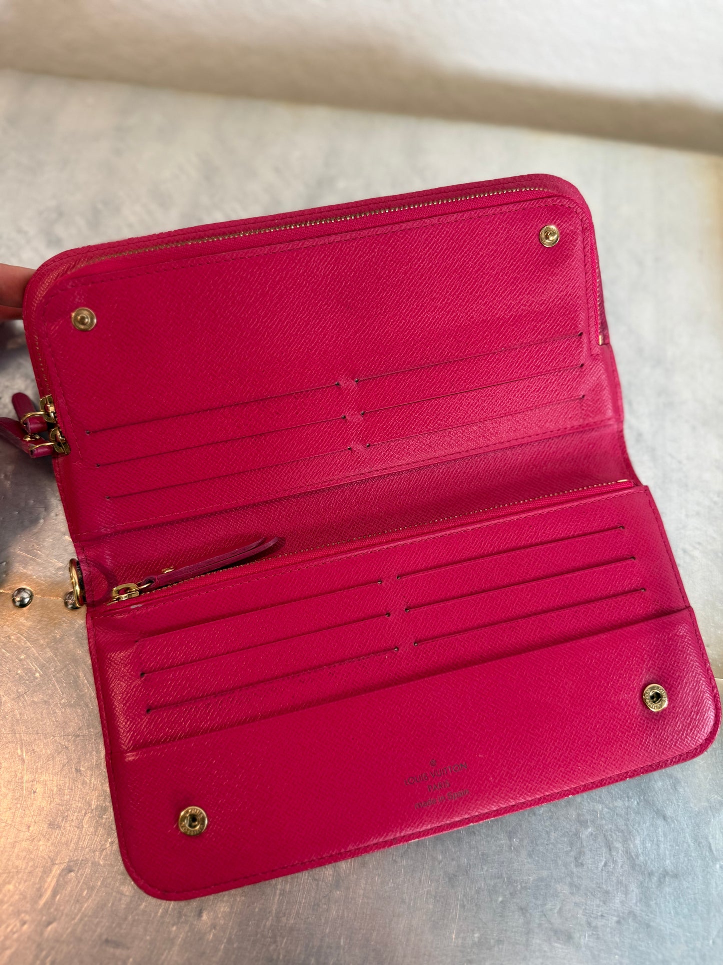 Pre-owned Authentic Louis Vuitton Monogram Insolite Wallet